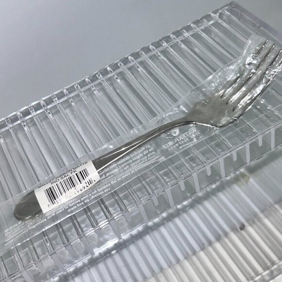 Waterford Ballet Ribbon Matte Stainless Flatware ONE (1) Salad Fork 7-3/8" - Picture 10 of 11
